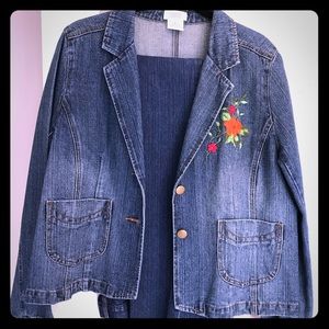 Vintage Denim Jeans & Jacket